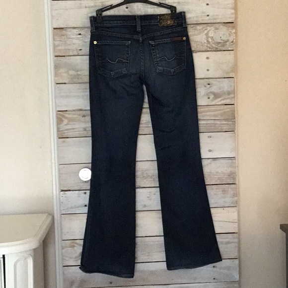 7 of all mankind woman’s bootcut jeans size 24 - Picture 2 of 5